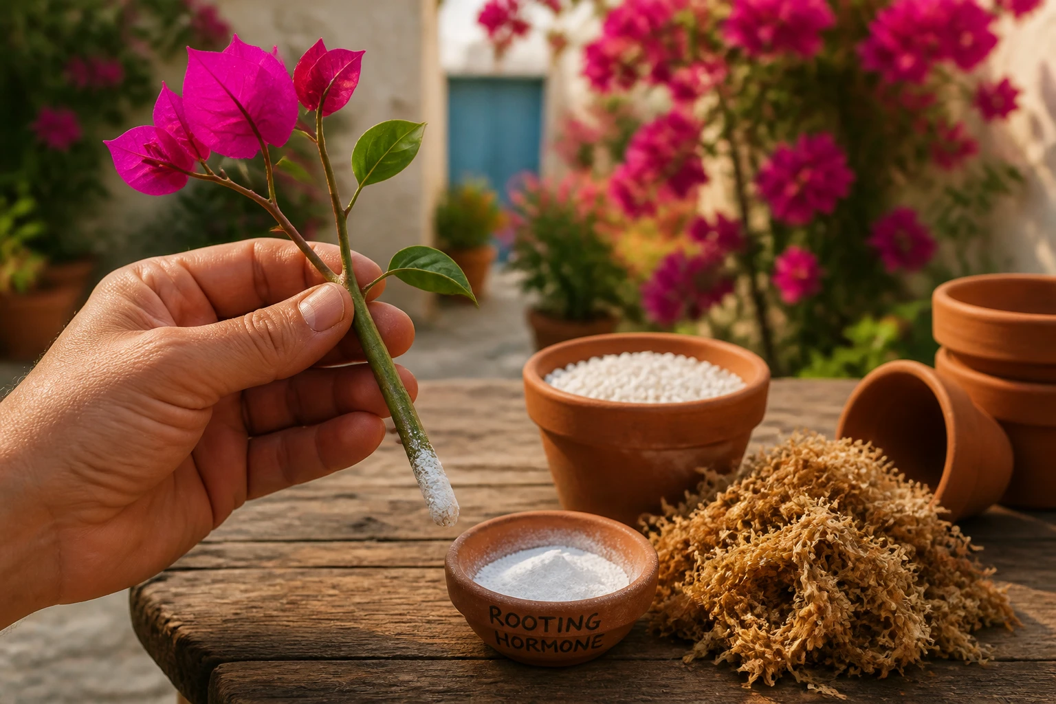 Bouturer un bougainvillier : les 3 méthodes comparées