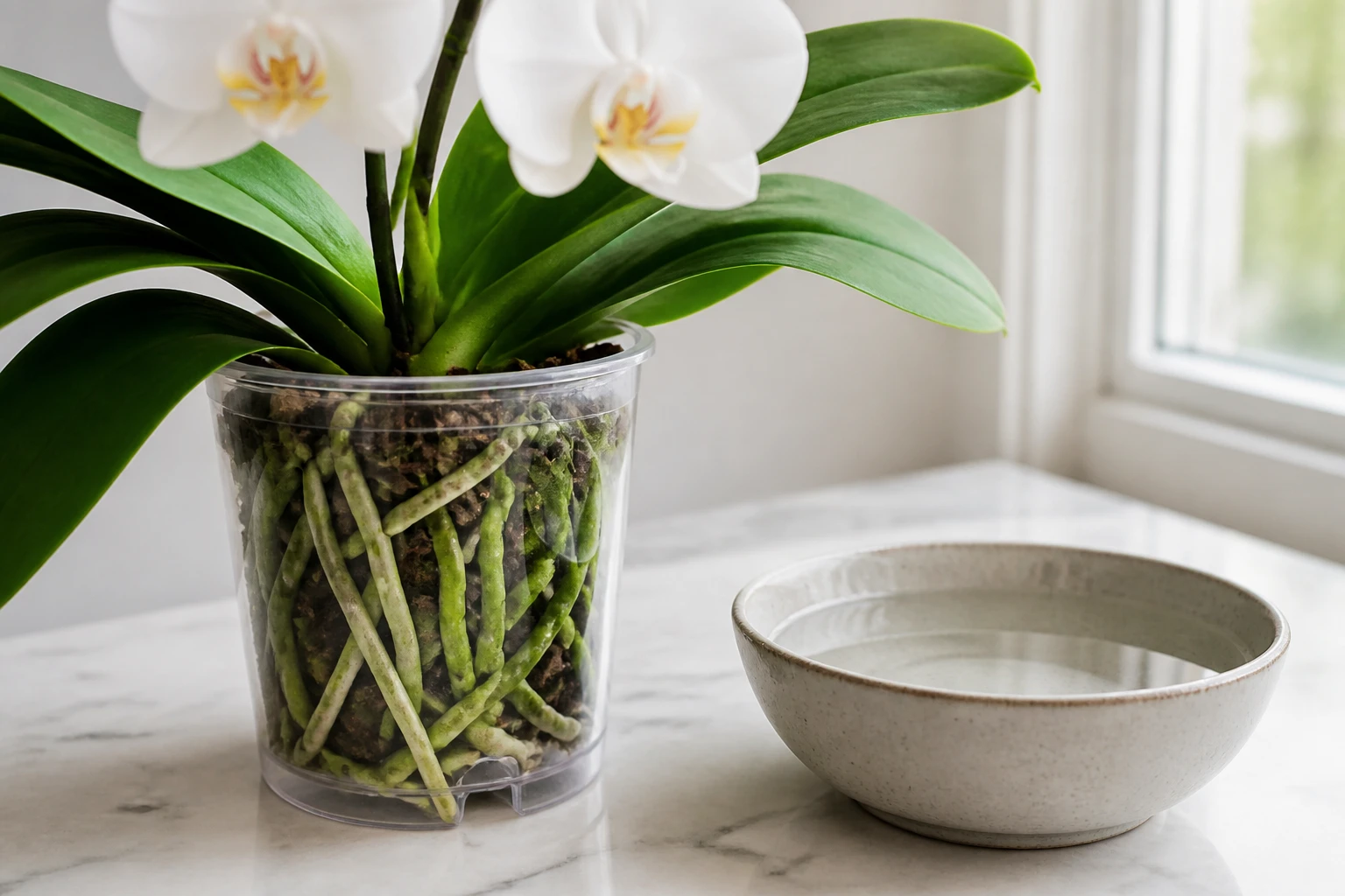 Comment arroser une orchidée : méthode, fréquence et erreurs